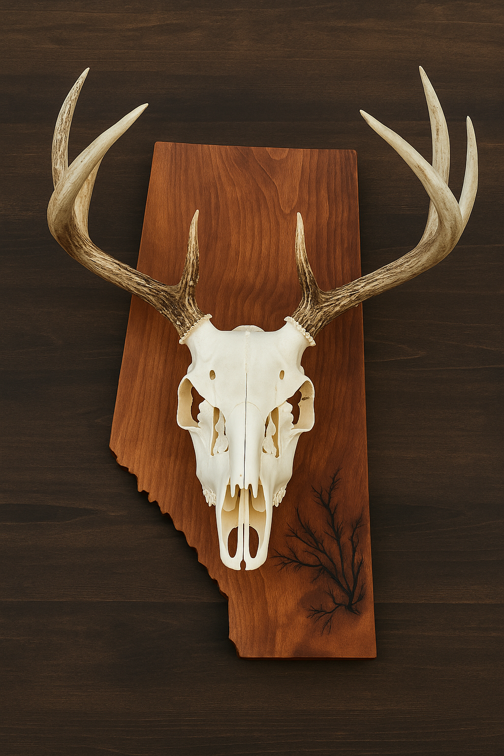 State & Skull™ Custom Skull Mount Board